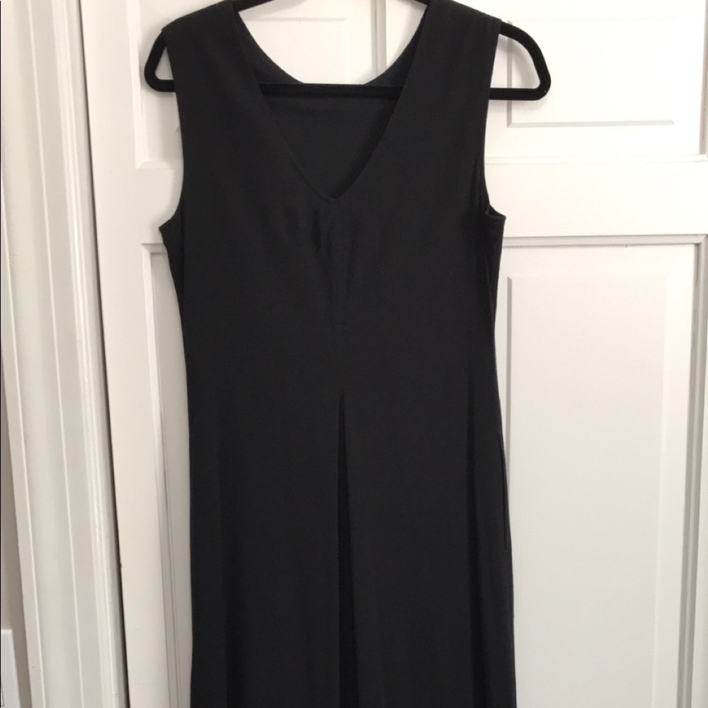 Rockwell Allegra long black dress